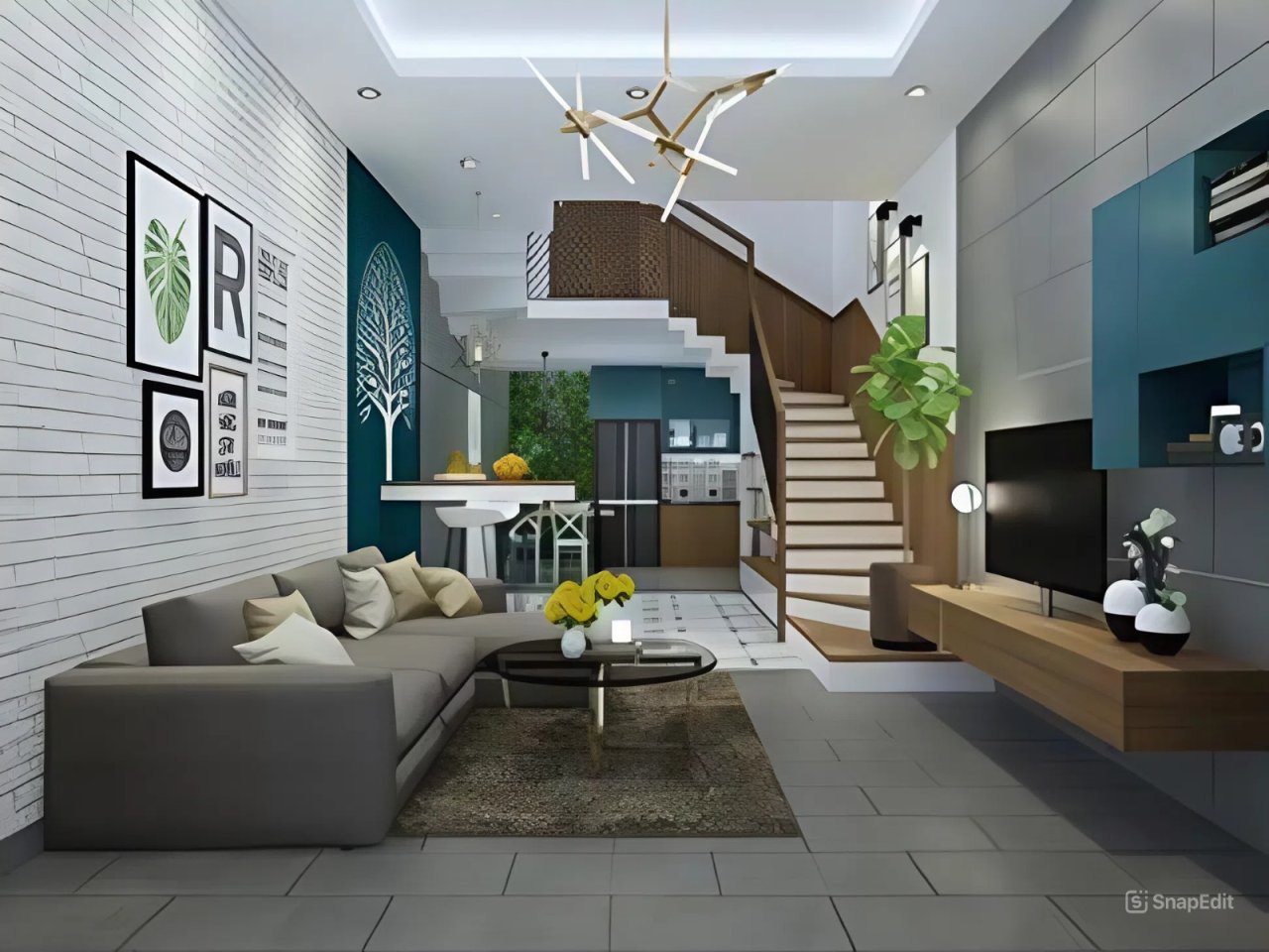 Nhà mới 3 tầng Vuông 105m2 – Thạnh Lộc 37 Q12 - Ảnh 2